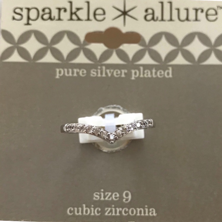 Sparkle Allure Ring Size 9